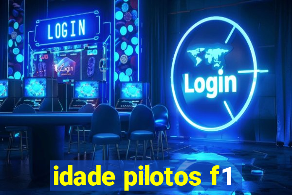 idade pilotos f1